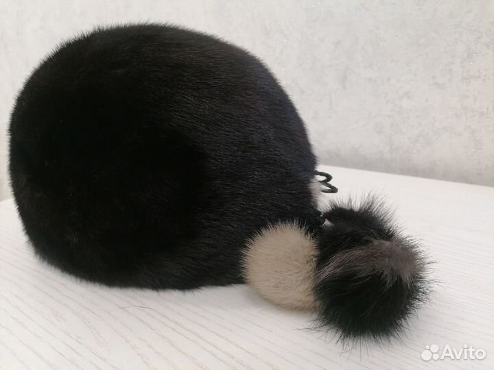 Шапка норковая женская