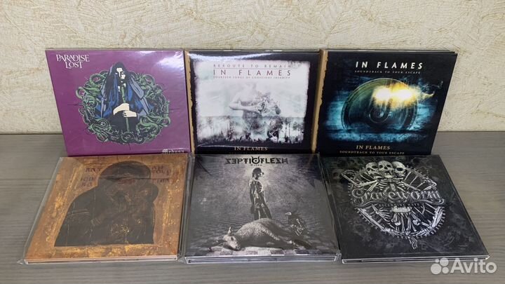 Лицензионные диски метал CD Digipak'и