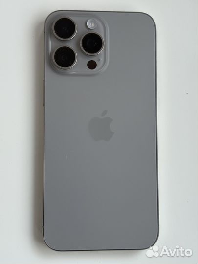 iPhone 15 pro max 256 natural titanium sim-esim