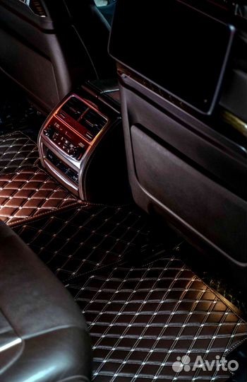 Автоковрики 3D на BMW 7 li 2016г