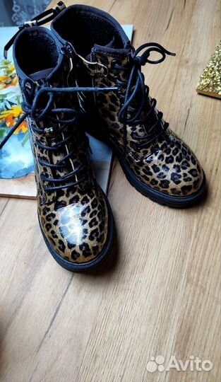 Ботинки на девочку Next 34.5 демисезонные