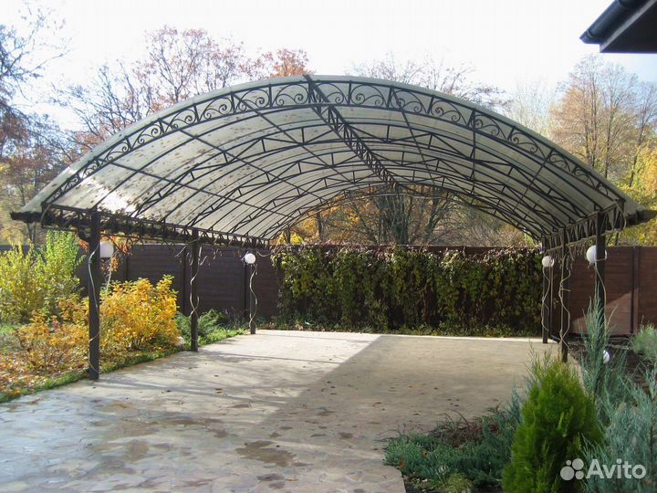 Навесы и беседки