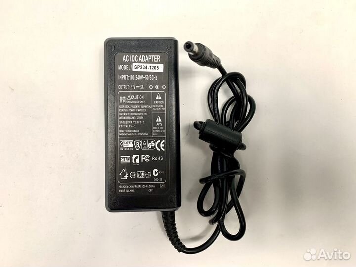 Адаптер питания 5V, 8V, 12V, 24V