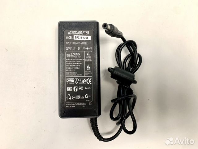 Адаптер питания 5V, 8V, 12V, 24V