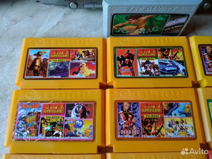 Картриджи для dendy 8 bit