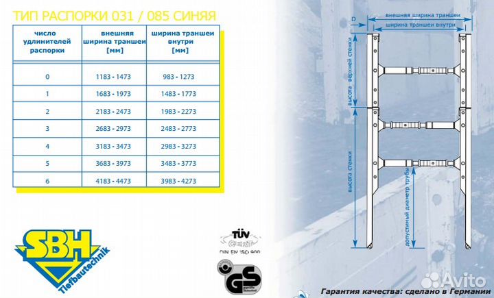 Аренда крепи SBH С-750. SBH C-600