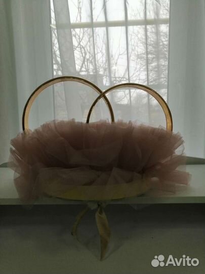 Кольца на машину свадебные