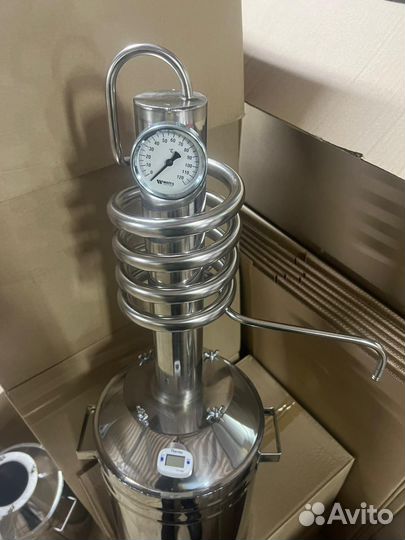 Дистиллятор фланцевый на 35 литров Умелец цфс35