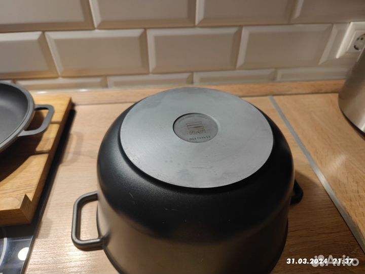 Казан алюминиевый антипригарный