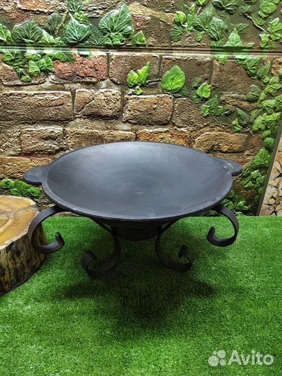 Садж узбекский чугунный