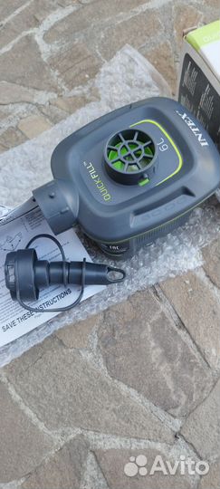 Насос intex quick fill электрический