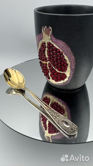 Ложки чайные мельхиоровые СССР зиш