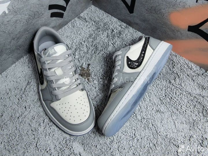 Кроссовки найк Nike Air Jordan low x Dior