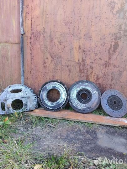 Кожух сцепления, маховик, диск сцепления на газ 53