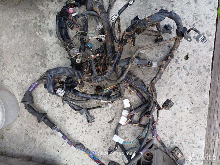 Проводка toyota 1nz-fe