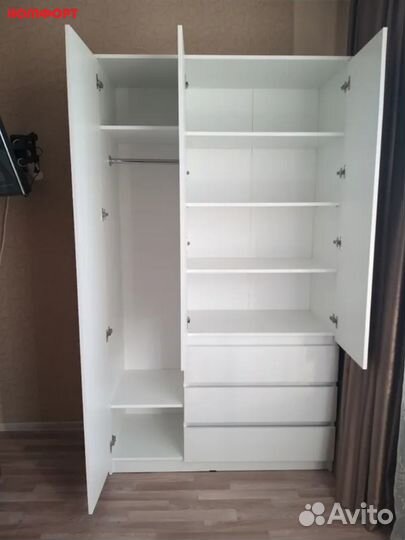 Шкаф распашной 120 см