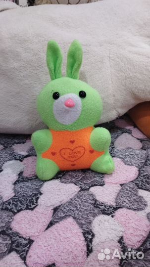 Мягкая игрушка заяц