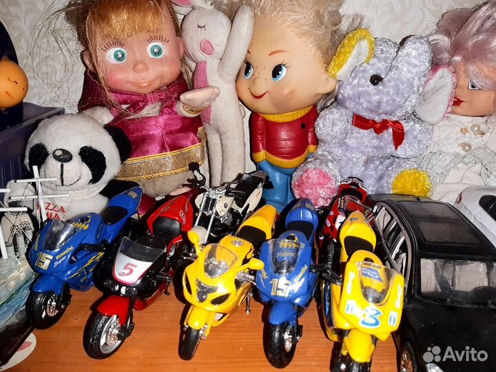 Модель мотоцикла 1:18