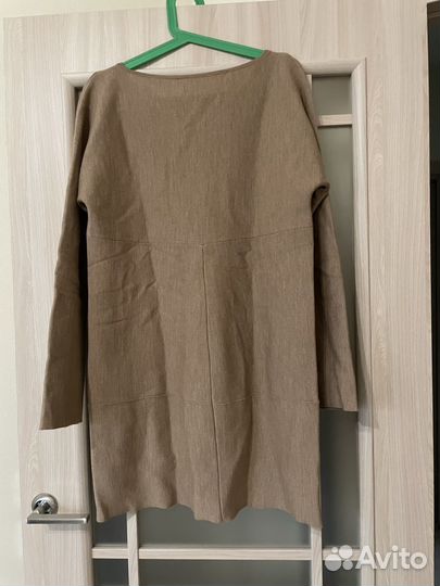 Max Mara бежевое платье L