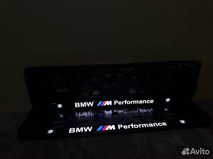 Номерная led рамка с вашим дизайном