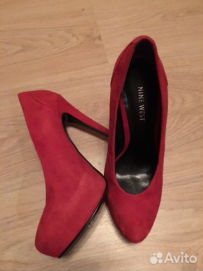 Туфли замшевые