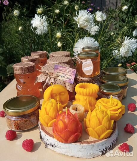 Свечи из воска / свечи тыква