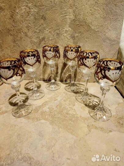 Набор рюмок 5 шт Богемия