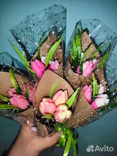 Тюльпаны / Букет из мыла тюльпаны