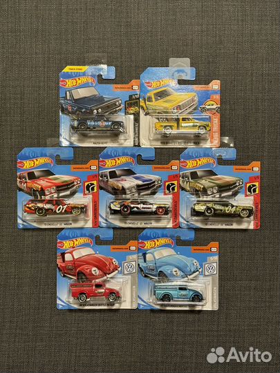 Hot Wheels (7шт)