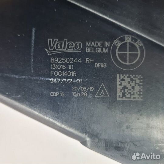 Фара противотуманная передняя правая Bmw 5-Series