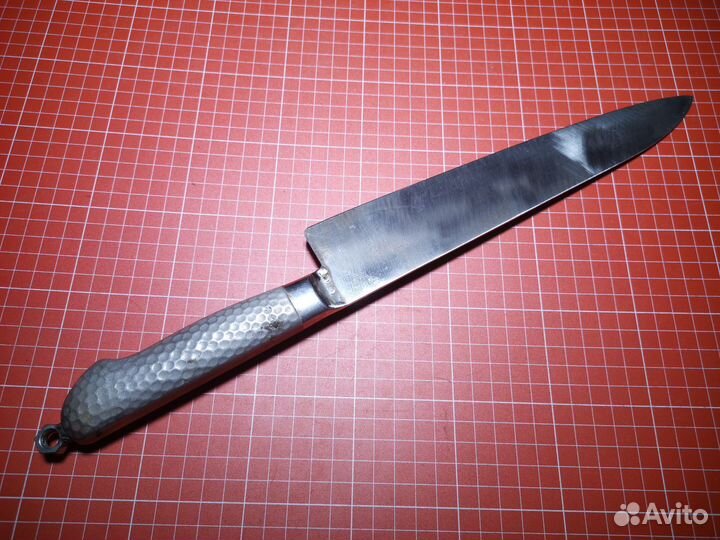 Огромный японский нож из углеродистой стали