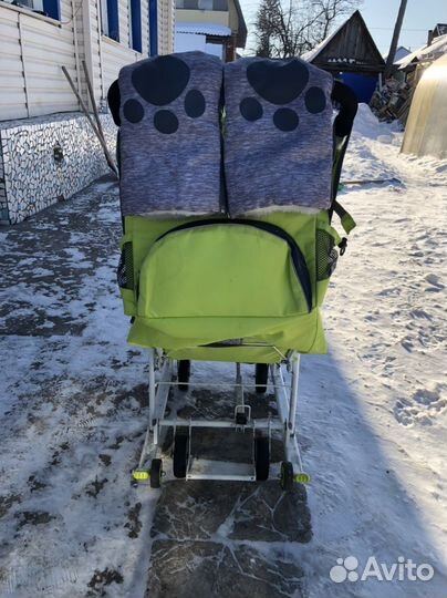 Санки коляска