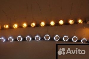 Вставка в фары. Дневные ходовые огни. дхо