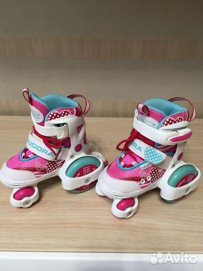 Роликовые коньки детские раздвижные 26.29