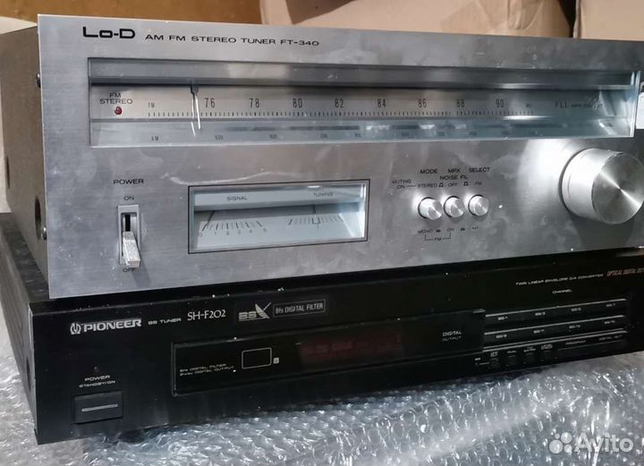 Тюнер Technics, Pioneer, Sony