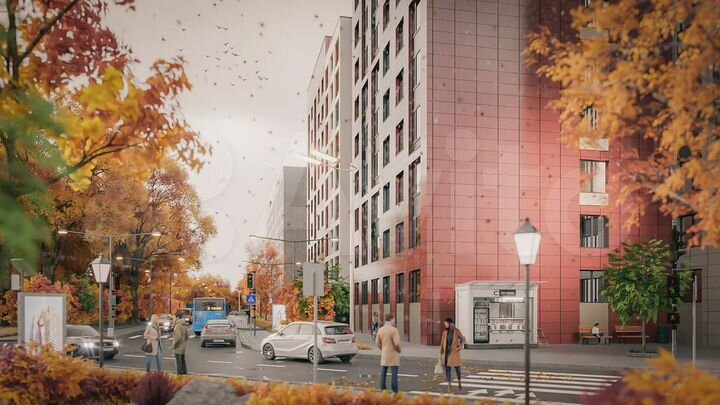 1-к. квартира, 36,6 м², 2/9 эт.