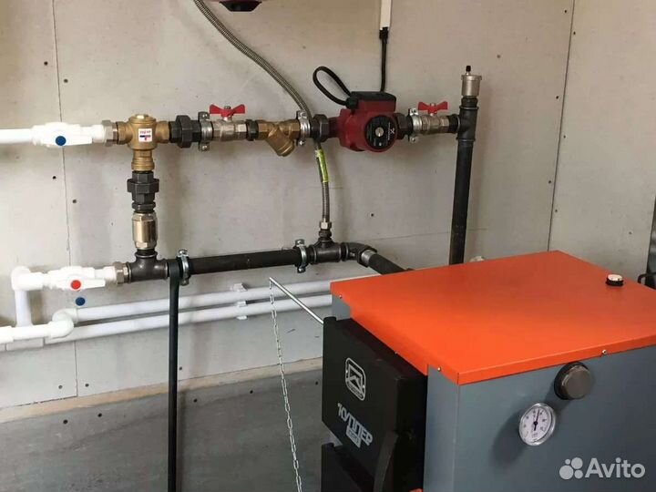 Сантехнические работы-Отопления, водоснабжение, к