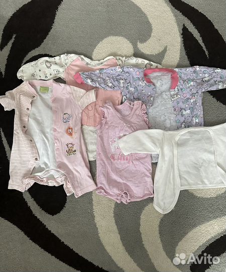 Вещи для новорожденных пакетом