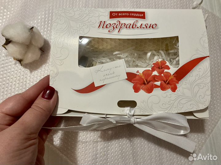 Свечи ручной работы подарочный набор