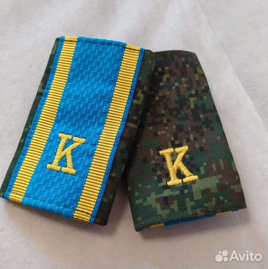 Фальш-погоны курсанта вышитые