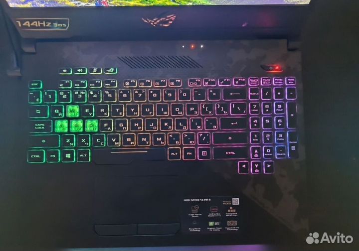 Игровой ноутбук asus