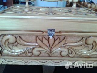 Шкатулка резная