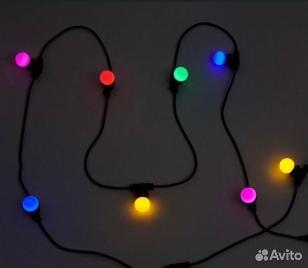 Лампа светодиодная для уличной гирлянды