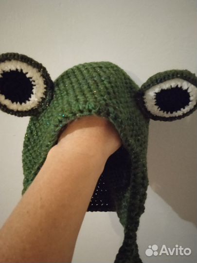 Шапка- лягушка