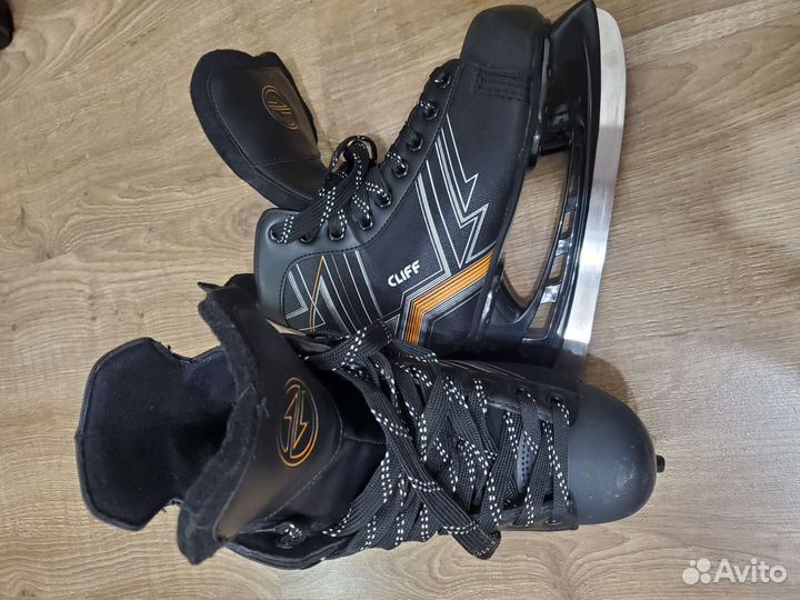 Коньки хоккейные на широкую ступню 41 размер