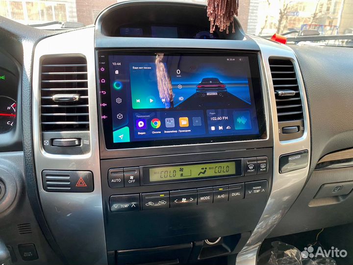 Магнитола Toyota Land Cruiser Prado 120 Android