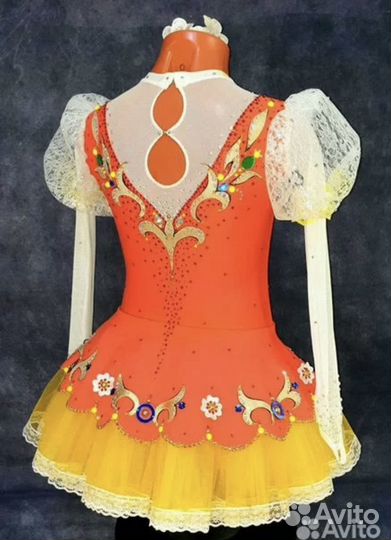 Платье для выступлений фигурное катание 122