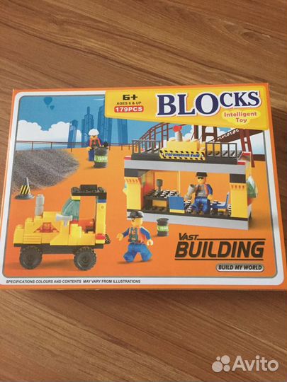 Детский конструктор 6+