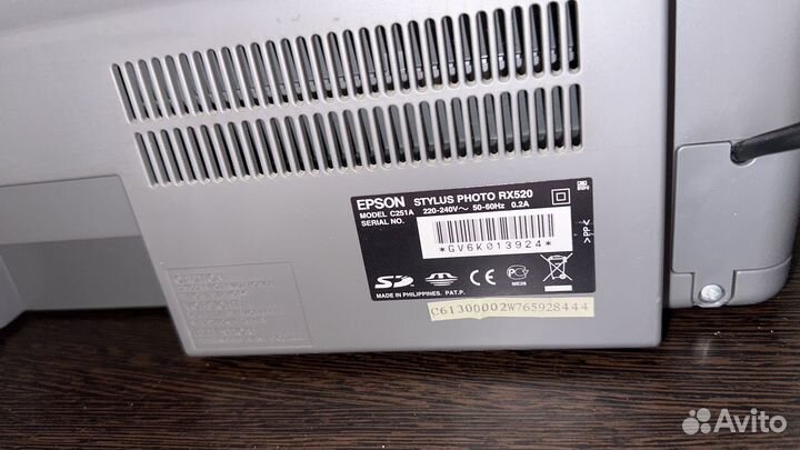 Цветной фото принтер сканер epson