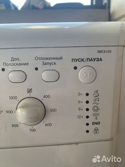 Стиральная машина бу indesit 6 кг
